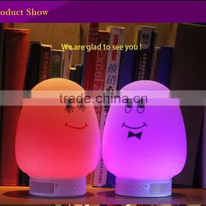 2017 Silicone Portable Touch Speakers Wireless App Led Bluetooth Speaker thumbnail-3