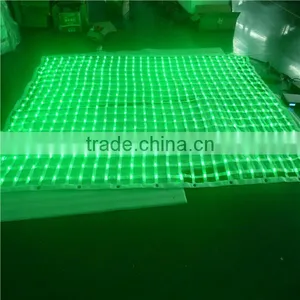 P100mm Led Mesh Curtain See Through Led Display Flexible thumbnail-5