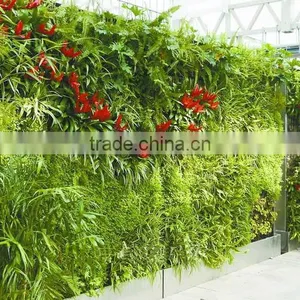 High Quanlity Large Fake Grass House Use Artificial Plant Wall thumbnail-1