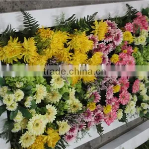 Decorative Home Decor Green Wall Cheapest (80X20cm)ornamental Plant Artificial Flower Wall thumbnail-1