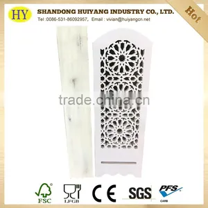 Factory Supply Custom Small Folding Engraving Room Divider thumbnail-2