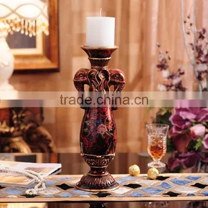 Custom Baby Welcome Ceremony Gift Elephant Candle Holder thumbnail-2