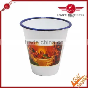 Logo Printing Enamel Cone Cups thumbnail-2