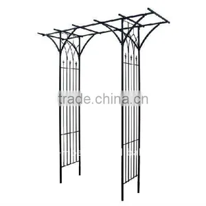 Wrought Iron Garden Arch LMGR-51002 thumbnail-1