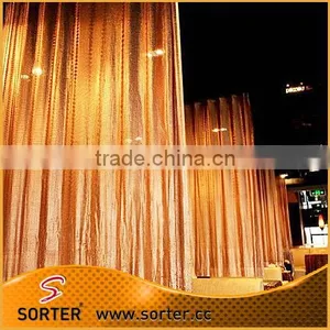 Specialized Manufacturer European High-grade Sequin Fabric Curtain thumbnail-3