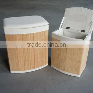 Flodable Hand Made Bamboo Furniture Storage Seat Boxes & Bins thumbnail-1