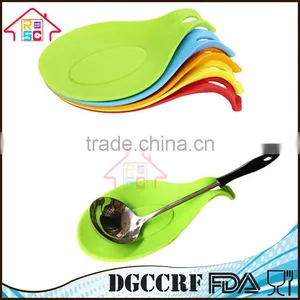 NBRSC High Temperature Silicone Spoon Pad for Food Grade Trivet Rest Heat Resistant thumbnail-2