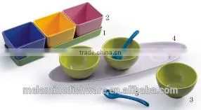 Home Use Melamine Flavour Seasoning Bowl Set thumbnail-1