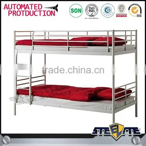 Discount Price Latest Metal Bed Designs Kids Double Deck Bed on Sale thumbnail-1