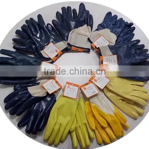 DDSAFETY High Quality Nitrile Fully Coated Cotton Jersey Safety Glove thumbnail-4