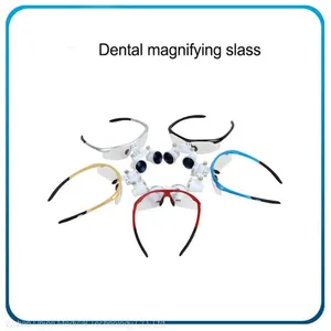 Portable Colorful LED Dental Magnifying Glasses 3.5X thumbnail-1