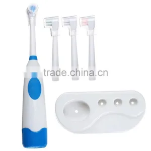 Revolving Electric Toothbrush Clean Waterproof With 3 Brush Heads thumbnail-2