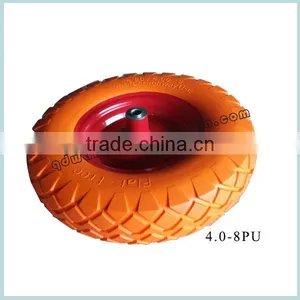 WANTAI pu Foam Solid Air Wheelbarrow Wheel thumbnail-4