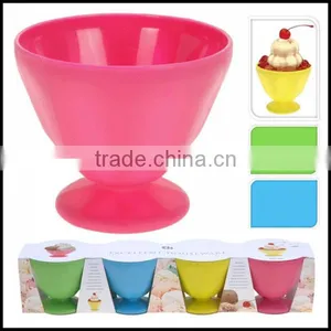 Ice Cream Fruit Sundae Dessert Dishes Party Bowls Colours Plastic Ice Cream Bowls,custom Plastic Ice Cream Bowls Manufacturer thumbnail-1