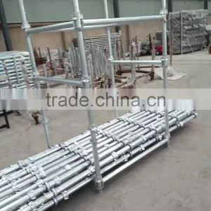 Q235 Durable High Quality Galvanized Steel Scaffold Material Cuplock Scaffolding for Building Construction thumbnail-1