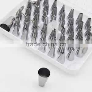 Professional Quality Stainless Steel Different Design Pastry Nozzles Pastry Tube thumbnail-5