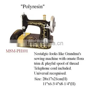 Sewing Machine (resin) Telephone Set thumbnail-1