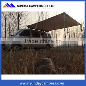 Offroad Waterproof Aluminum Frame 4WD Camping Car Side Awning thumbnail-1