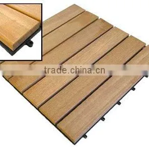 Bangkirai 30x30 Garden Tile thumbnail-1
