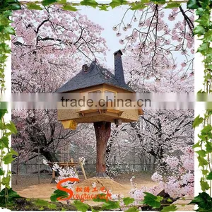 2016 High Quality & Awe-Inspiring Artificial Tree House Design thumbnail-4