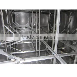Huili Square Stainless Steel 50m3 Water Tank thumbnail-3