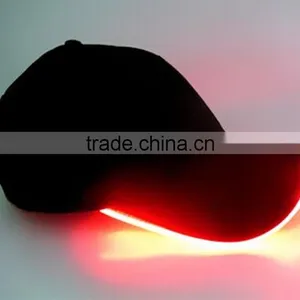 Blank Fiber Optic Cap , Flashing Cap , Led Light Caps And Hats Wholesale thumbnail-3