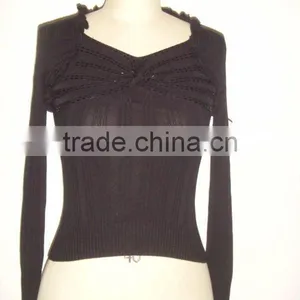 Newly-designed Beading Pullover Sweater thumbnail-1