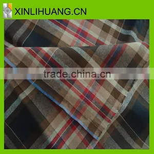 100% Cotton Yarn Dyed Check Shirt Fabric thumbnail-6