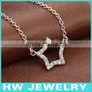 40621 Short 925 Sterling Silver Necklaces thumbnail-1
