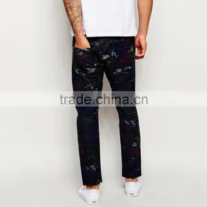 All Over Print Custom Made Pantalones Jeans Men From China thumbnail-2