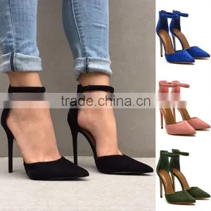 Zm11671a Big Size Cusp High Heel Shoes for Women 2017 Fashion Ladies Sandals thumbnail-1