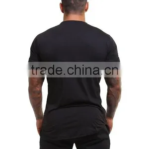 Slim Fit t Shirt Mens, Custom Print Fiteed t Shirt Gym thumbnail-4