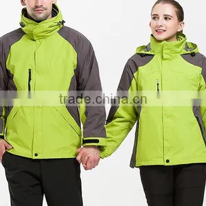 2017 Stock Outdoor Wear Long Sleeve Waterproof 3-in-1winter Jackets for Women thumbnail-2
