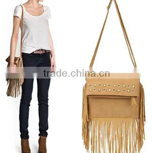 DY0033Z Europea Fashion Ladies Fringe Shoulder Bag Tassels Bag thumbnail-1