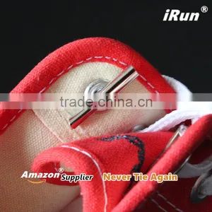Combining Memory Foam No Tie Elastic Shoelace - Quick and Press Release Good Bye Tie Shoelaces - Accept Custom - Blue thumbnail-2