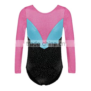 Chinese Manufacturing Long Sleeves One Piece Style Girls Swimming Sets thumbnail-2