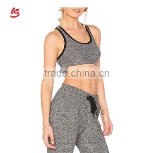 2017 Custom Women Yoga Sport Suit Bra Set 2 Piece Female Fitnees Gym Lightweight Sportswear Sexy Running Workout Clothes thumbnail-1