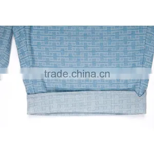 Hot Sale New Model Woven Patch Inside Turning Leg Light Blue Cool Design Men Cotton Short Pants thumbnail-6
