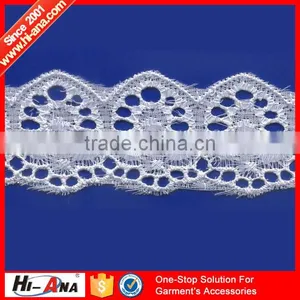 Hi-ana Lace3 Trade Assurance Good Price Embroidery Lace Trim thumbnail-1