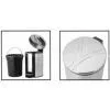 Stainless Steel Pedal Waste Bin (sloping Shape Repousse Cover) thumbnail-3
