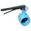 A Type Cast Iron Handle Operator PN 16 / Class 125 Groove End Butterfly Valve thumbnail-1
