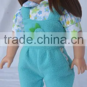 High Quality 18 Inch Fashion Dress Reborn Baby American Girl Doll Vinyl Toys thumbnail-3