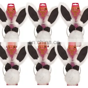 Very Deluxe Bunny Ear Headband High Quality Polyester Headbands for Teen Girls BH2099 thumbnail-1
