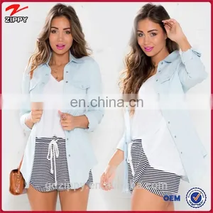 Chinese Clothing Online Shopping Women Clothese Women Shirt in Purity thumbnail-1