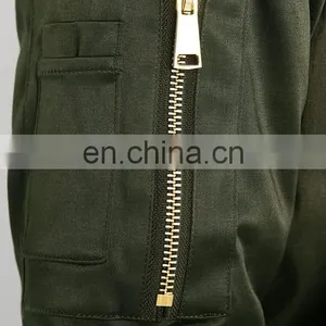 Supreme Padding Women Army Green Military Jacket thumbnail-5