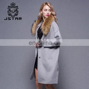 Winter New Cashmere Coat Women High - End Pure Wool Double - Sided Lady Coat thumbnail-3