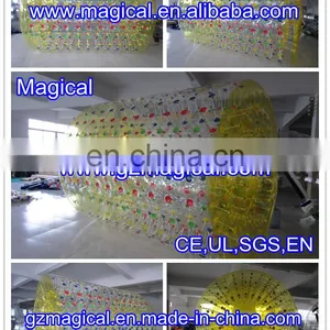 Commercial Inflatable Roller Ball Water Walking Roller Inflatable Water Roller thumbnail-1