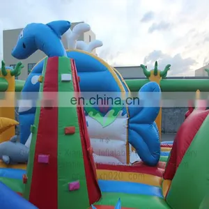 Factory Price Brand New High Quality Inflatable Ocean Theme Trampoline thumbnail-6
