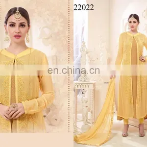 Georgette Salwar Suit thumbnail-6