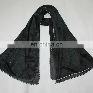 Mistery Fashion Scarf With Shining Paillette (JDT-035_14#) thumbnail-1